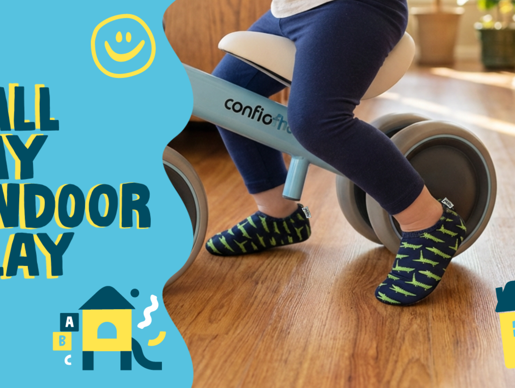 All Day Indoor Play: Winter Adventures for Toddlers… Without Getting Cold and Wet!