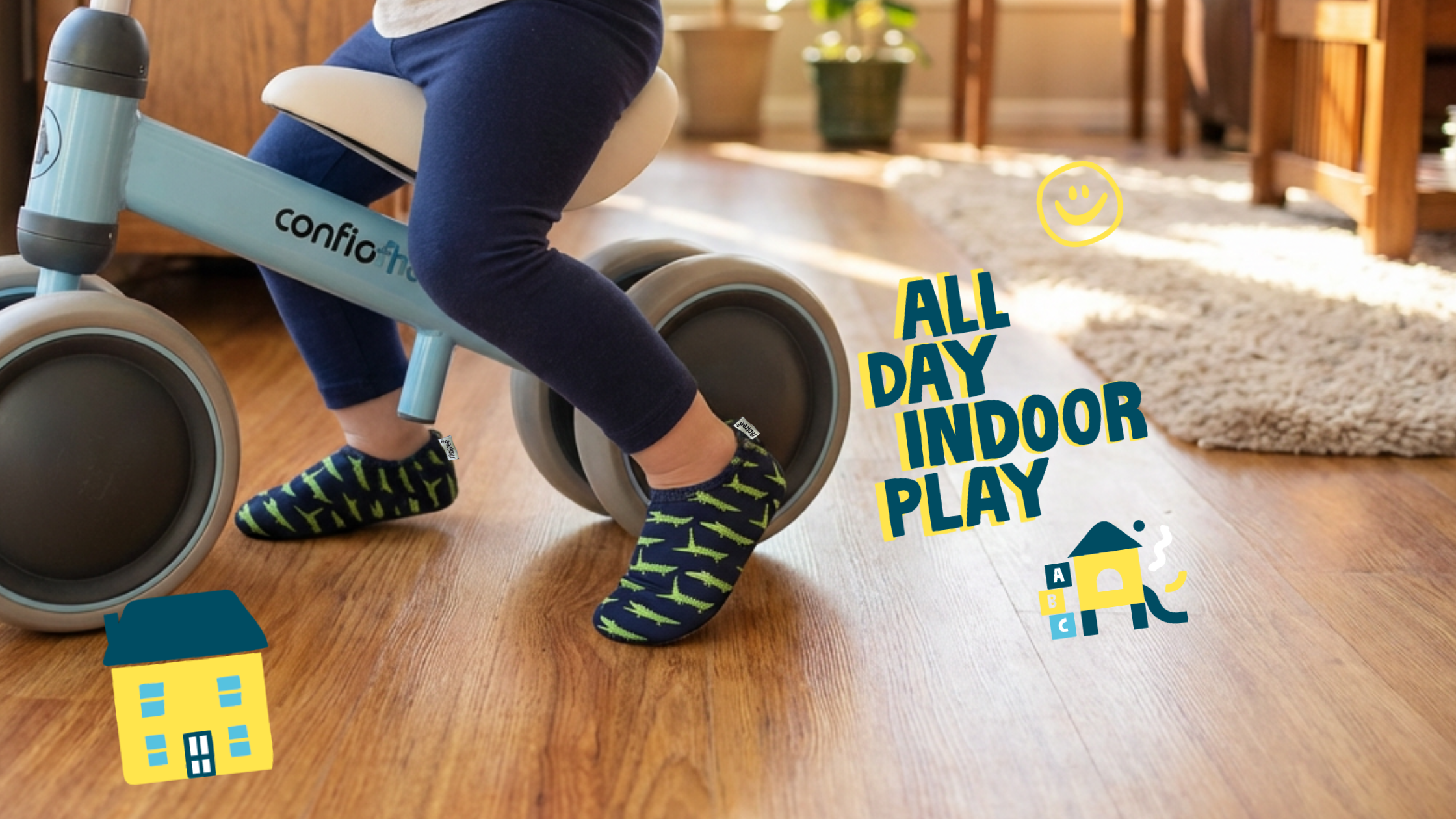 All Day Indoor Play: Winter Adventures for Toddlers… Without Getting Cold and Wet!