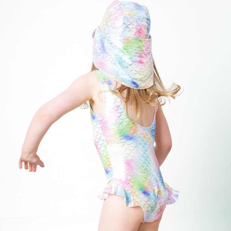 Finny Swimsuit (Foil Print)